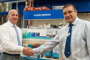Jewson signs deal with flood defence supplier 