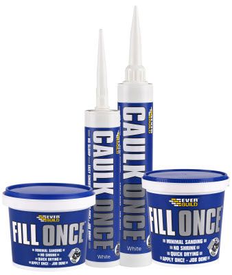 Everbuild caulk and filler set the standard