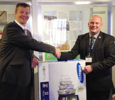 Burge & Gunson wins prize draw