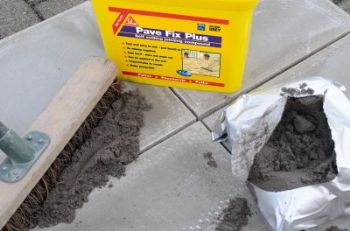 Sika makes grouting paving easy 