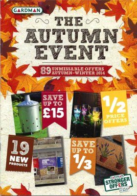 Gardman presents 89 offers for autumn